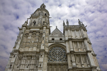 Fototapeta premium france; normandie; evreux : cathédrâle