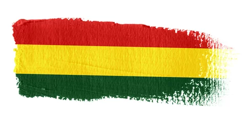Fotobehang bandiera Bolivia © robodread