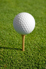 Golf Ball on Tee