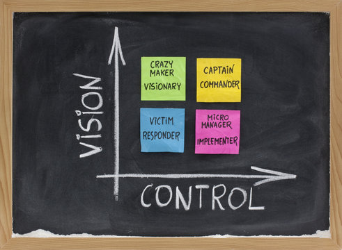 vision, control and self management concept