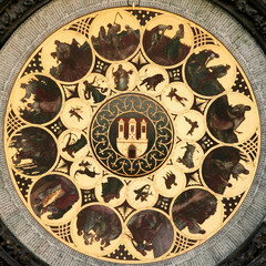 Tierkreiszeichen mit Bauernkalender