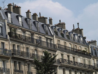 Fototapeta na wymiar Palacete en Paris