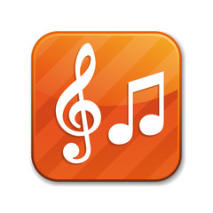 Square button / Music