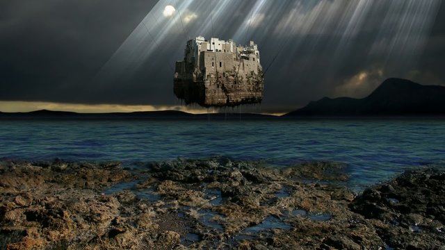 Suspended land