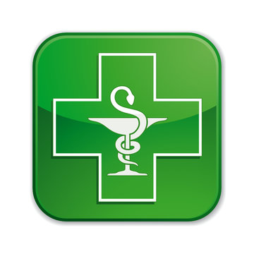 Square button / Pharmacy
