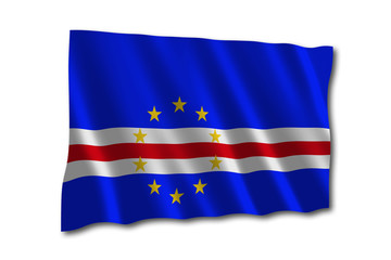 Kap Verden flagge