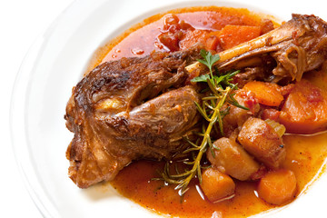 Lamb Shank Dinner