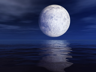Obraz na płótnie Canvas Fantasy Moon Star