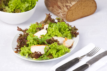 Hähnchenbrust Salat