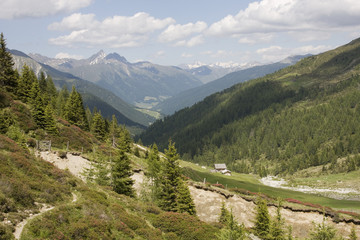Fototapeta na wymiar Meraner Höhenweg