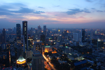 Fototapeta premium Bangkok o zmierzchu