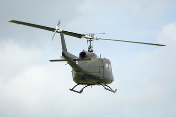 UH-1 Huey military helicopter