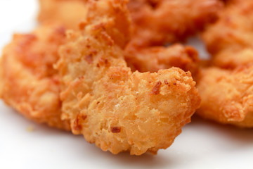 Riesen Garnelen - frittiert und paniert
