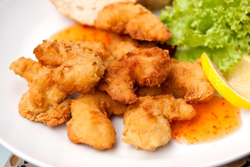 Riesen Garnelen - frittiert und paniert