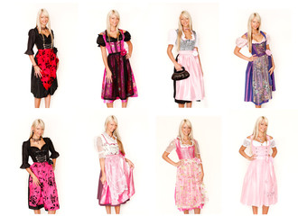 Dirndl Collage