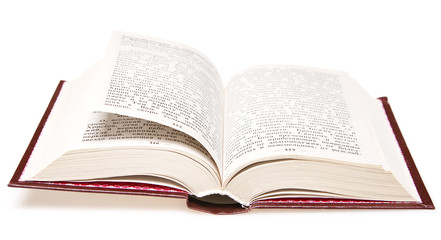 book isolated on a white background