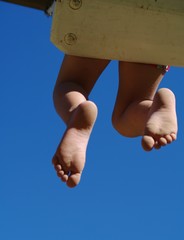 enfant sur une balan&ccedil;oire