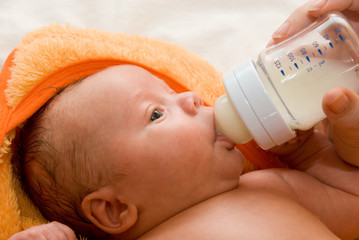 feeding baby