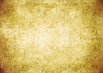 grunge floral background with space for text or image