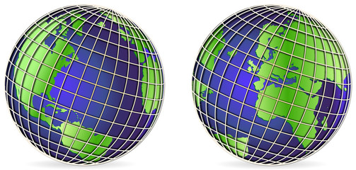 globes terrestres