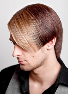 man hairstyle