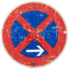 No parking sign