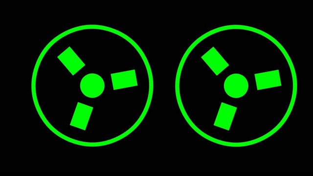 Gr&uuml;ne Spulen