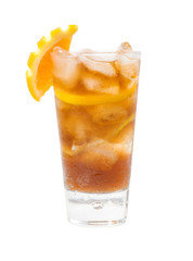 refreshing orange cocktail