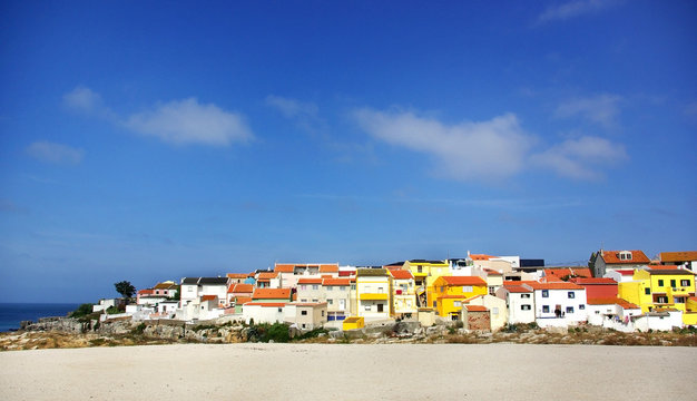 Fishing Quarter In Peniche, Portugal.