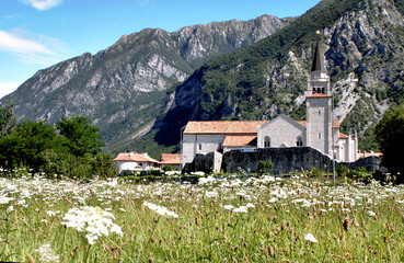 Veduta di Venzone, Udine, Friuli Venezia Giulia,  Italy