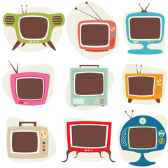 Retro TV Set