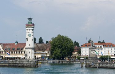 Hafeneinfahrt Lindau am Bodensee