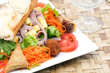 Salade créole gourmande