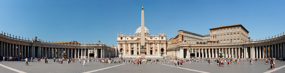 Petersplatz in Rom - obrazy, fototapety, plakaty