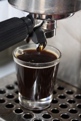 Espresso close up