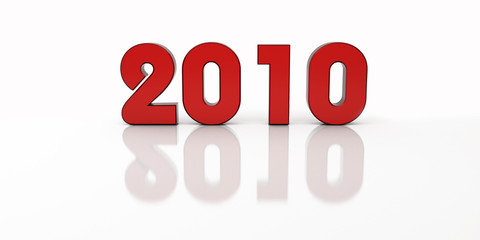 new year's day  2010, in red