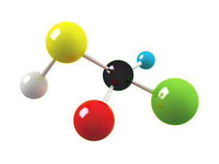 3d molecule.