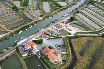 Marais Salants et parcs a Huitres du pays de Marennes (17)