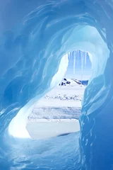 Poster Im Rahmen Eishöhle © Gentoo Multimedia