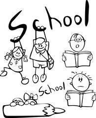 Fun kids for school design