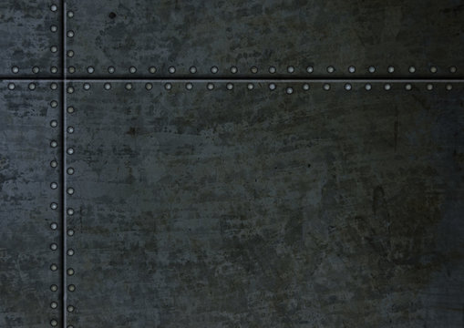 Fondo laminas de metal