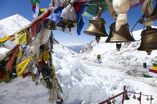 tempel auf 5500m h&ouml;he, ladakh