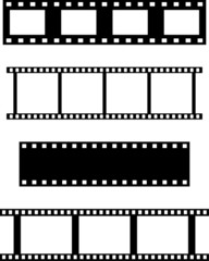 Vierteiliges Set: Dias (Hintergrund für Design, etc.)