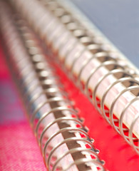 Two spiral notebooks