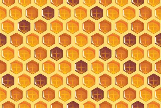 Honeycomb Seamless Pattern