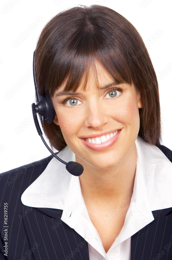 Sticker customer service operator