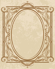 Vintage frame