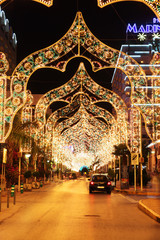 Obraz premium Fiestas en la ciudad