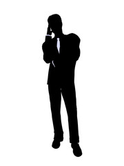 Business Office Illustration Silhouette
