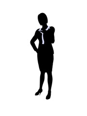 Business Office Illustration Silhouette